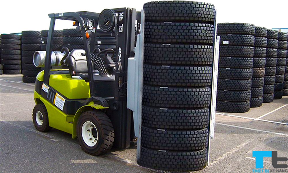 Hình ảnh tổng quan bộ kẹp lốp xe - Tyre clamp